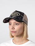 Бейсболка VON DUTCH арт. VD/1/CT/SUBL/17 (черный)